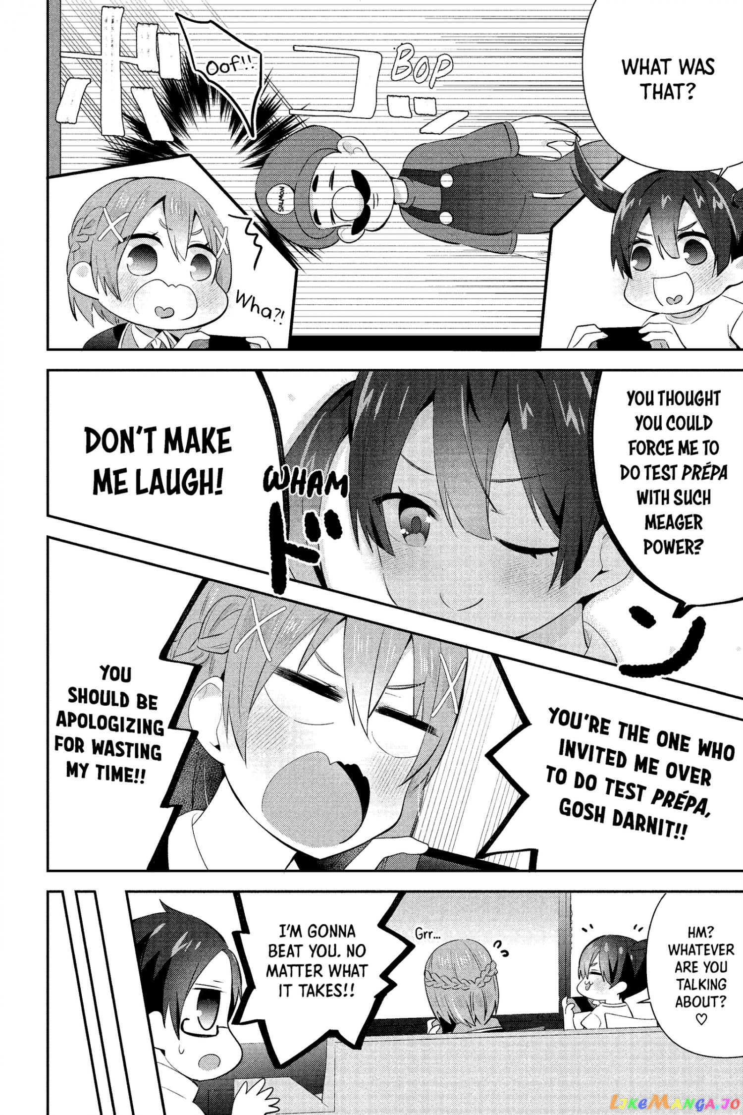 The Cute Girl Sitting Next To Me Is Trying To Make Me Fall In Love With Her As A Way To Ridicule Me, But The Tables Were Turned On Her Before She Knew It chapter 12 - page 17