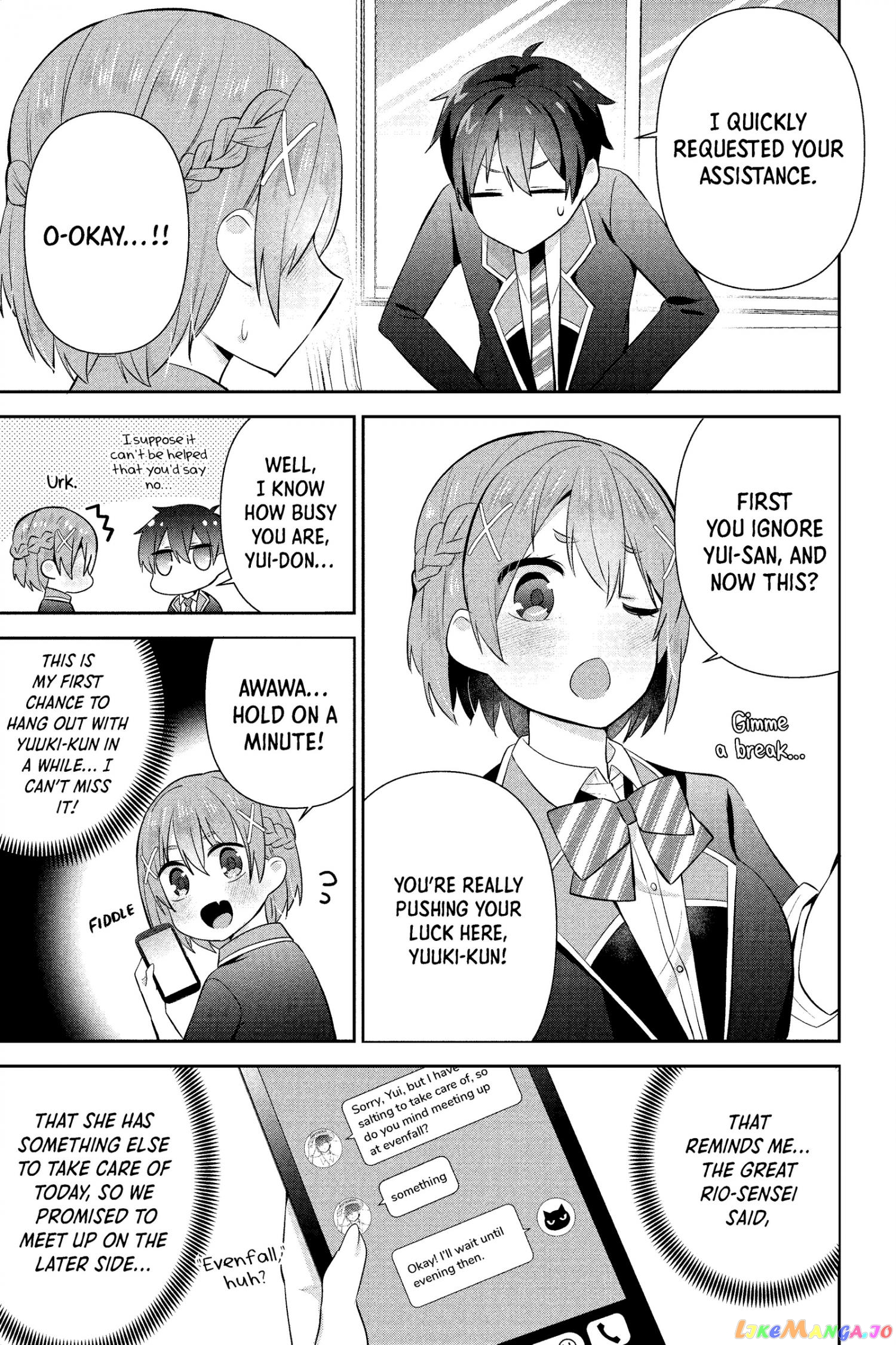 The Cute Girl Sitting Next To Me Is Trying To Make Me Fall In Love With Her As A Way To Ridicule Me, But The Tables Were Turned On Her Before She Knew It chapter 12 - page 6