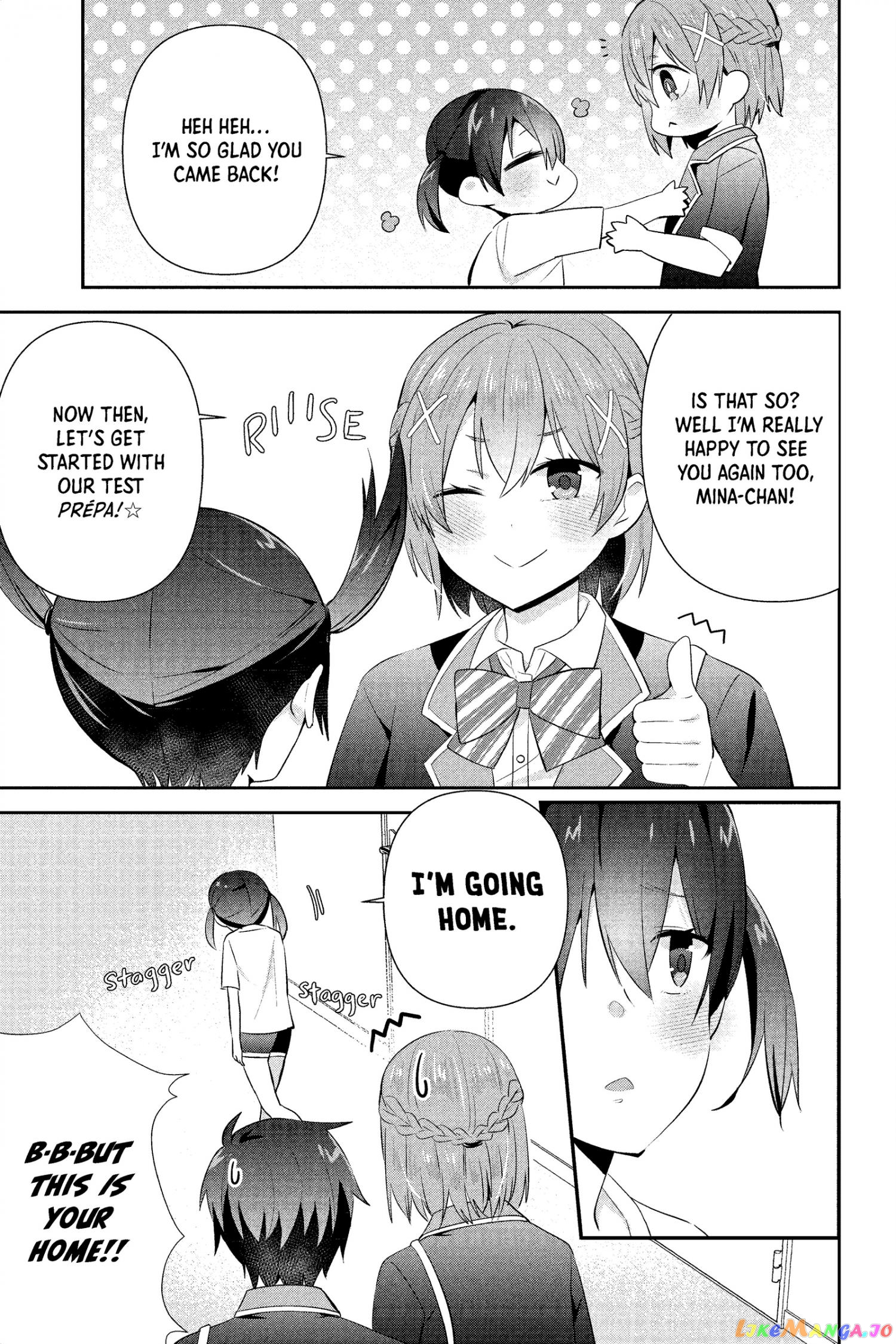The Cute Girl Sitting Next To Me Is Trying To Make Me Fall In Love With Her As A Way To Ridicule Me, But The Tables Were Turned On Her Before She Knew It chapter 12 - page 8