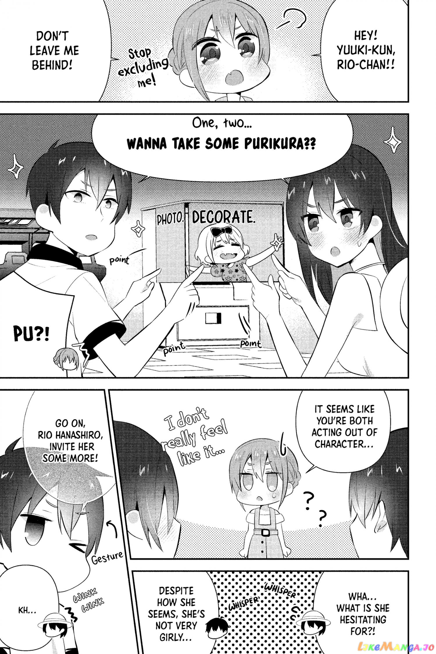 The Cute Girl Sitting Next To Me Is Trying To Make Me Fall In Love With Her As A Way To Ridicule Me, But The Tables Were Turned On Her Before She Knew It chapter 13 - page 14