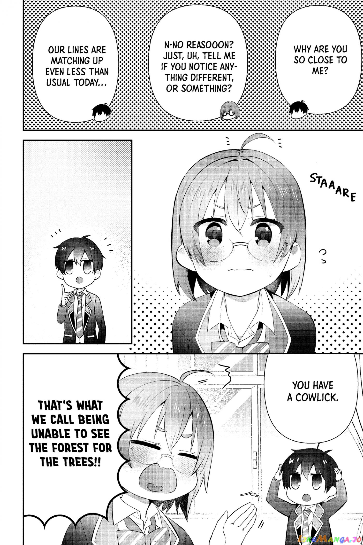 The Cute Girl Sitting Next To Me Is Trying To Make Me Fall In Love With Her As A Way To Ridicule Me, But The Tables Were Turned On Her Before She Knew It chapter 14 - page 21