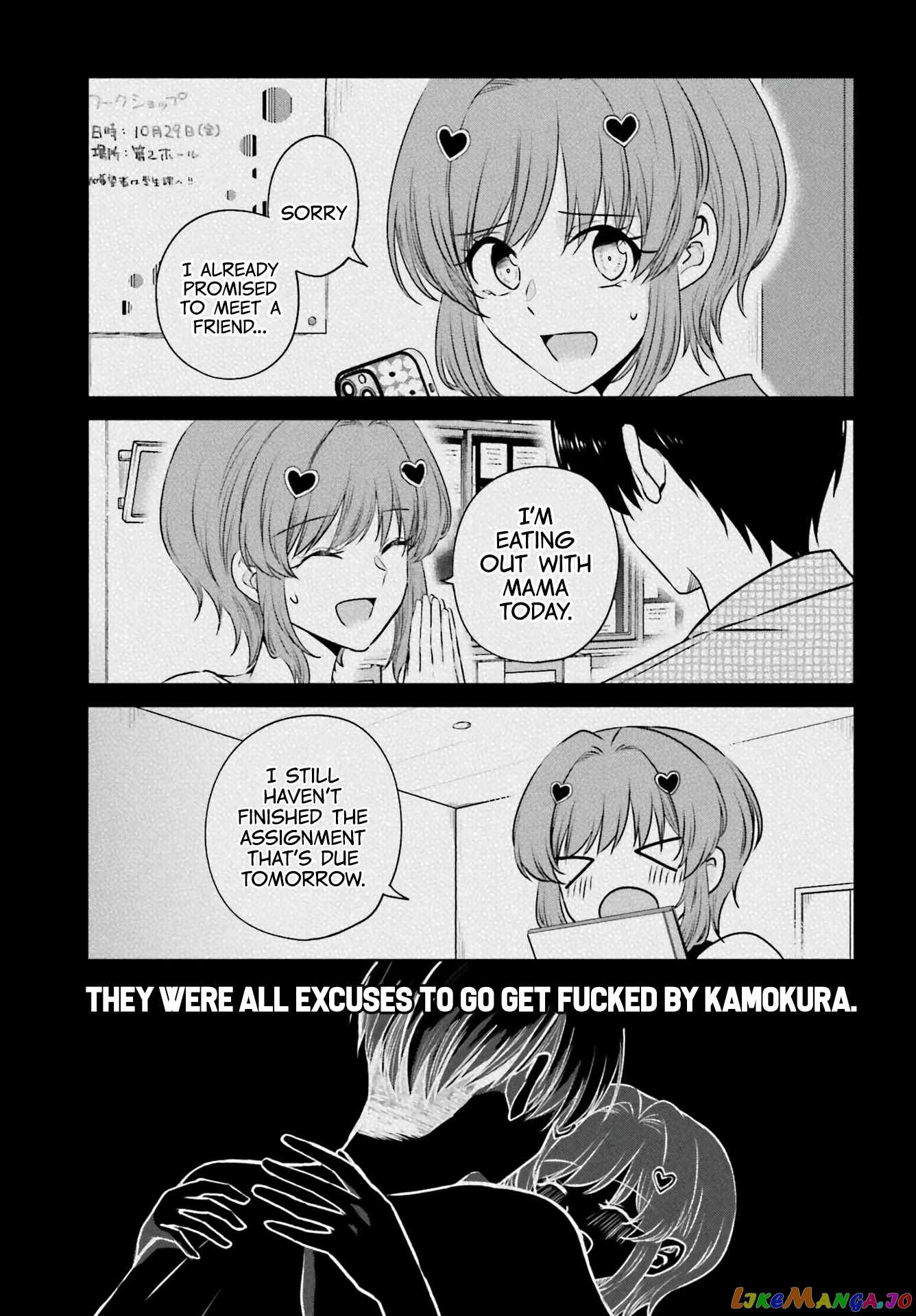 My Girlfriend Cheated on Me With a Senior, so I’m Cheating on Her With His Girlfriend chapter 1 - page 13