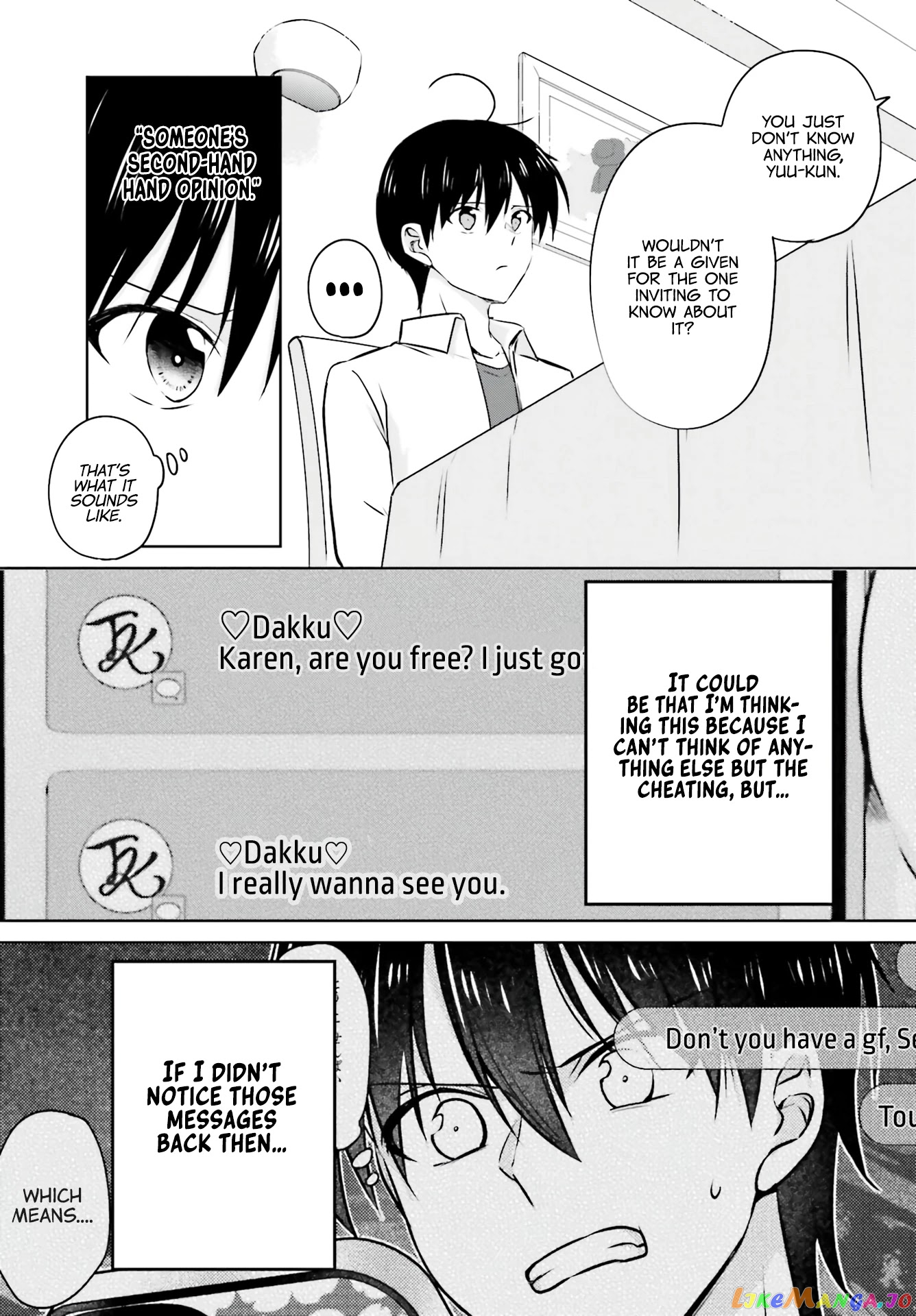 My Girlfriend Cheated on Me With a Senior, so I’m Cheating on Her With His Girlfriend chapter 3 - page 11