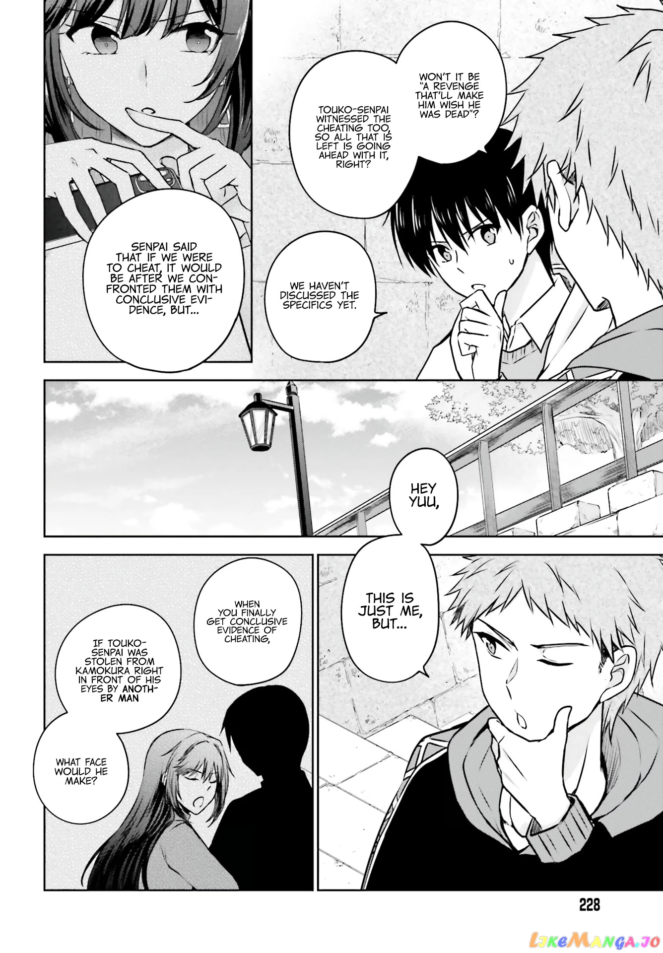 My Girlfriend Cheated on Me With a Senior, so I’m Cheating on Her With His Girlfriend chapter 4 - page 14