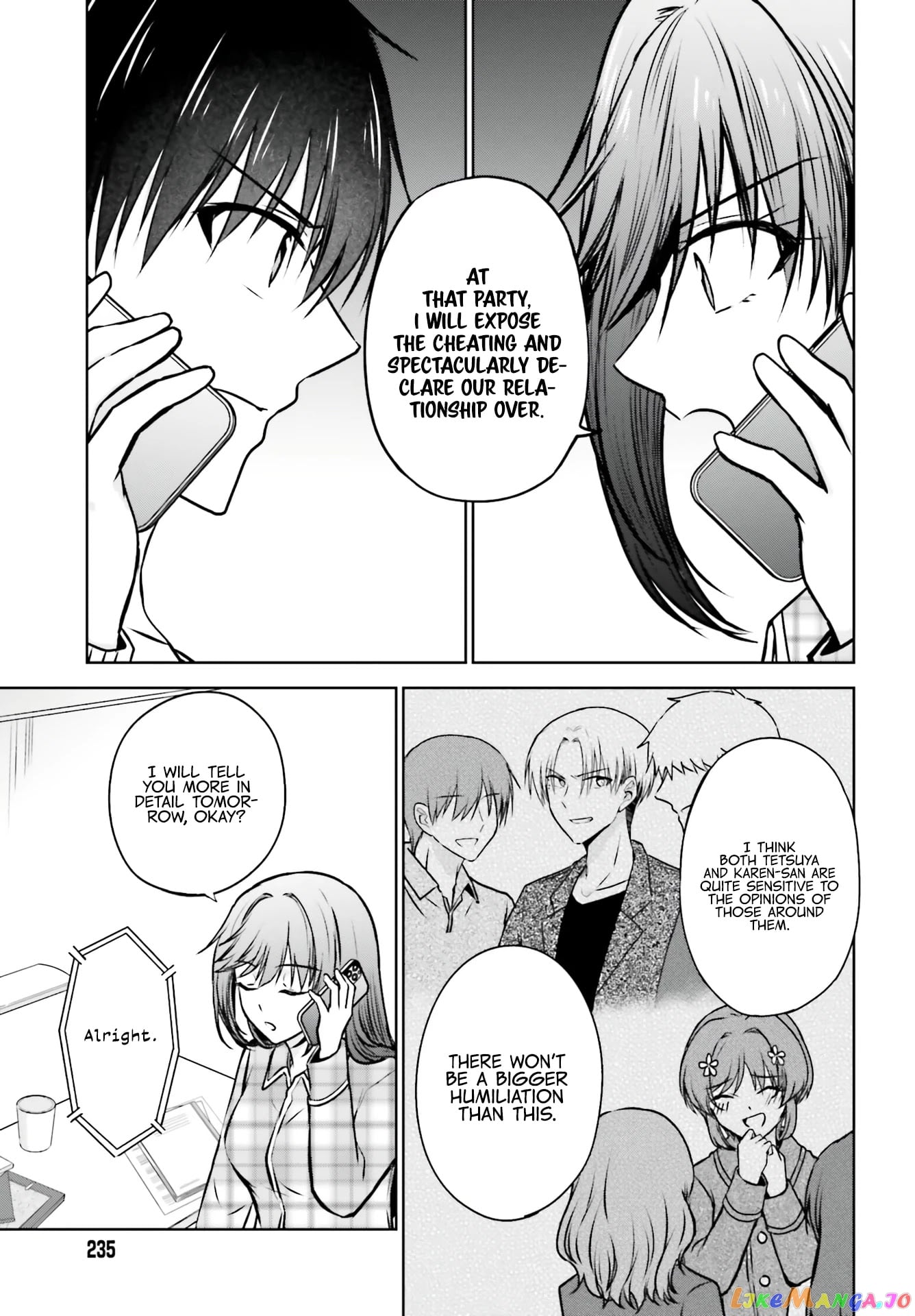 My Girlfriend Cheated on Me With a Senior, so I’m Cheating on Her With His Girlfriend chapter 4 - page 21