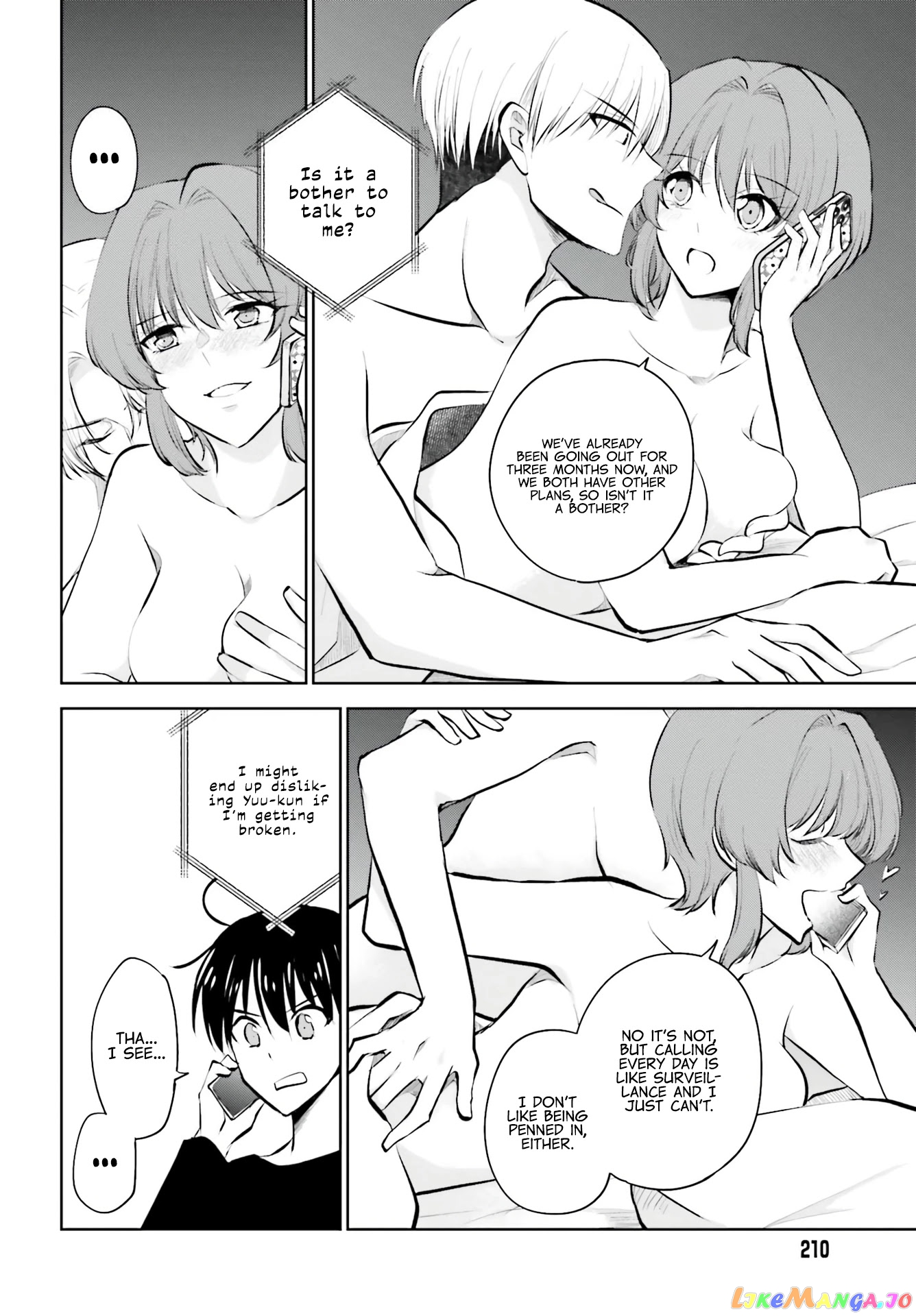 My Girlfriend Cheated on Me With a Senior, so I’m Cheating on Her With His Girlfriend chapter 6 - page 12