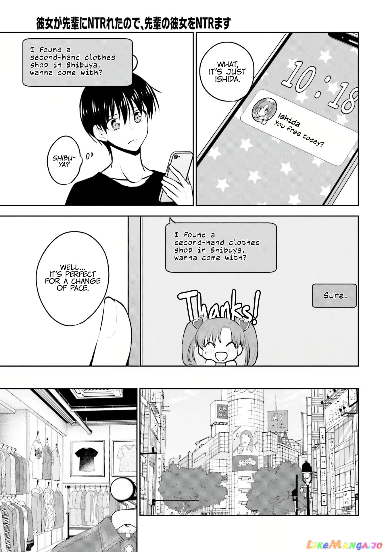 My Girlfriend Cheated on Me With a Senior, so I’m Cheating on Her With His Girlfriend chapter 7 - page 8