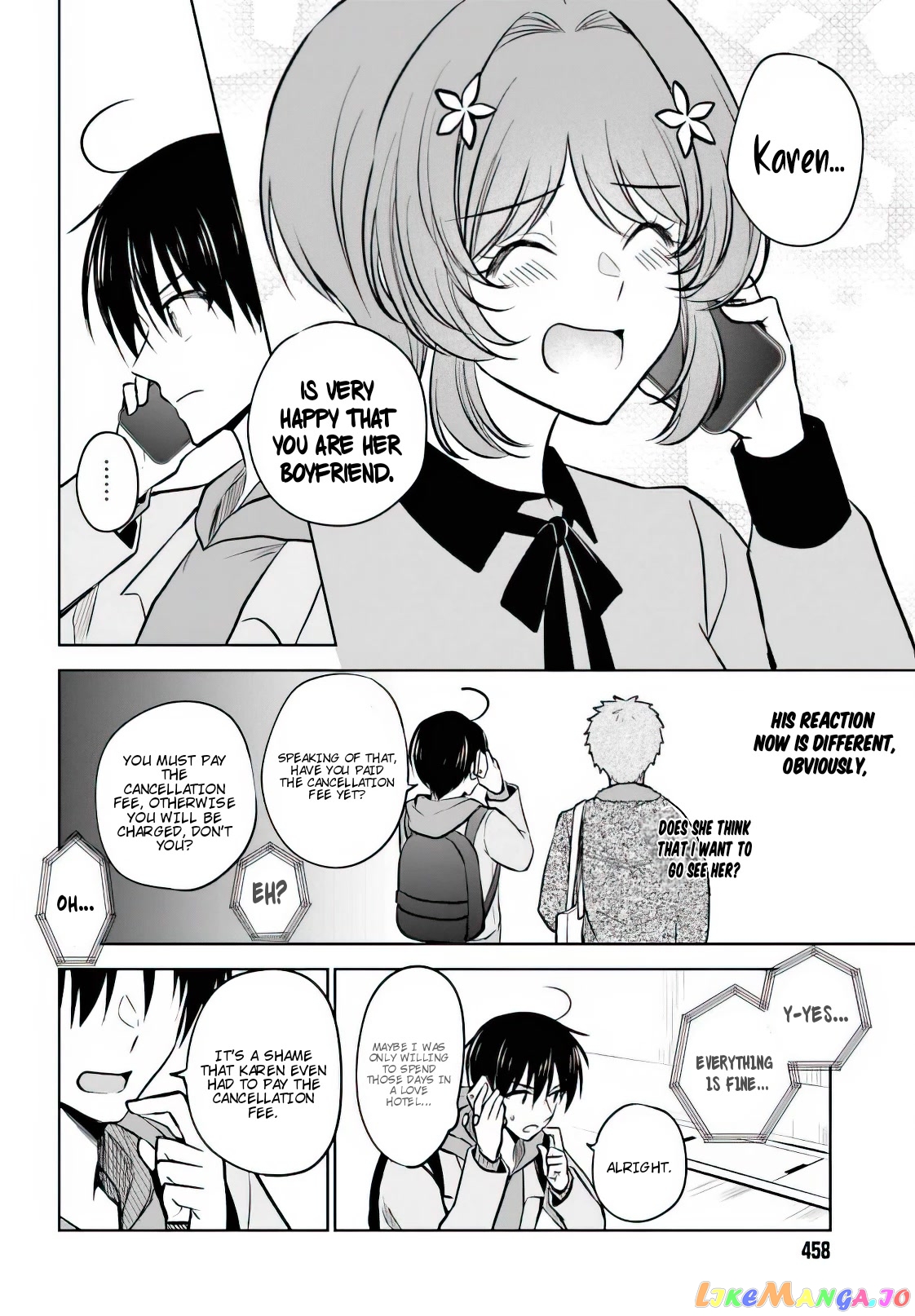 My Girlfriend Cheated on Me With a Senior, so I’m Cheating on Her With His Girlfriend chapter 8 - page 22