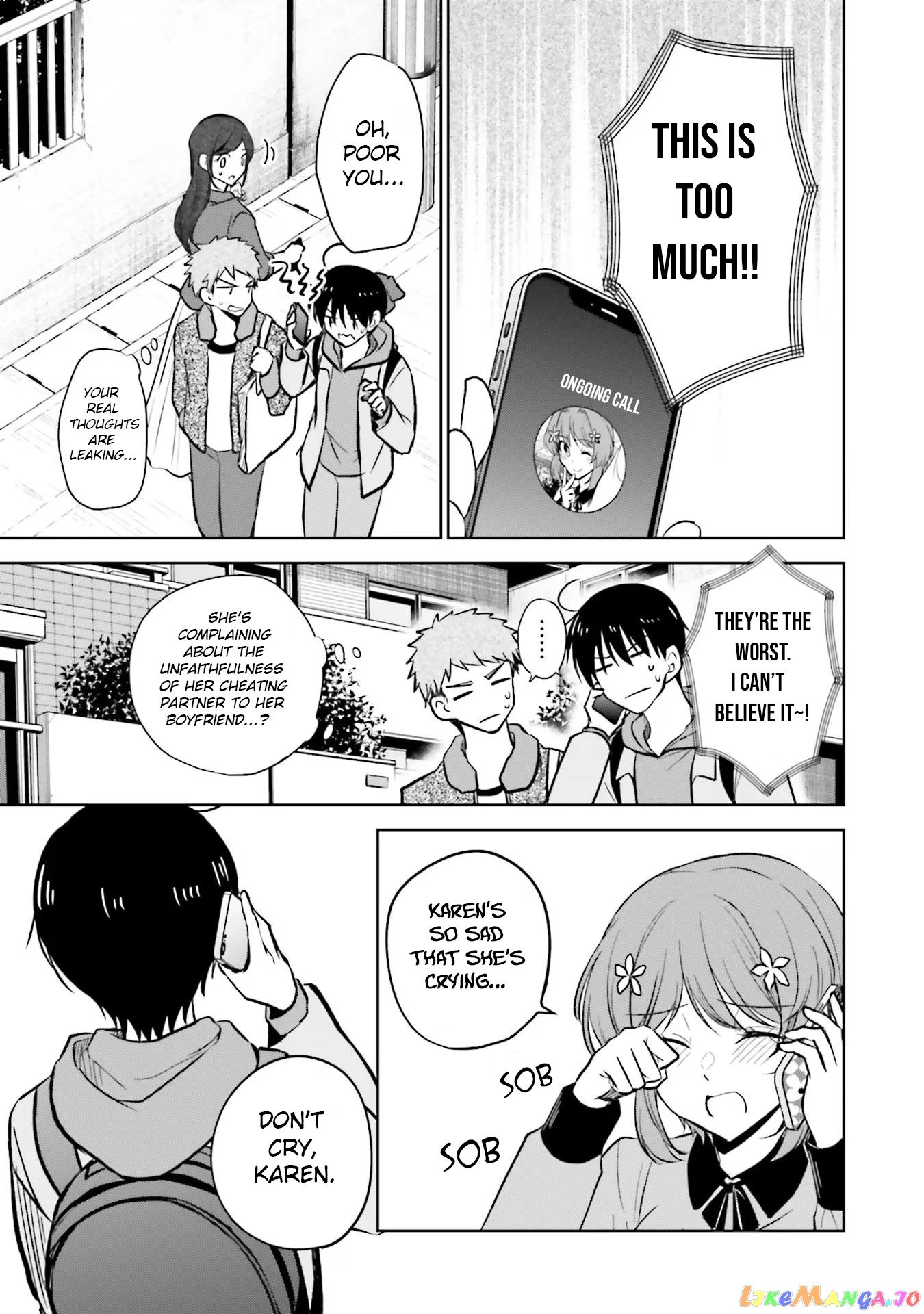 My Girlfriend Cheated on Me With a Senior, so I’m Cheating on Her With His Girlfriend chapter 8.1 - page 17