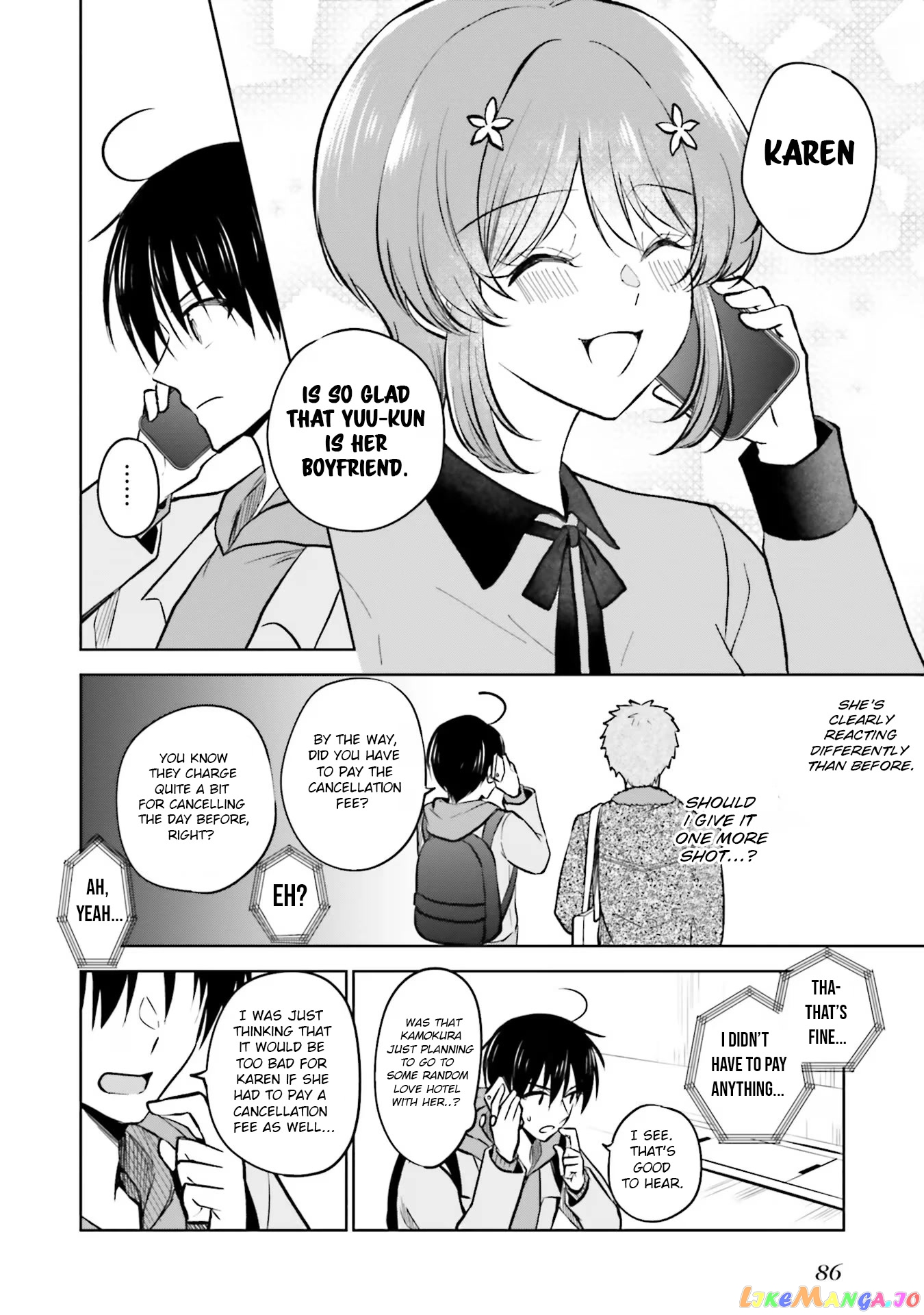 My Girlfriend Cheated on Me With a Senior, so I’m Cheating on Her With His Girlfriend chapter 8.1 - page 20