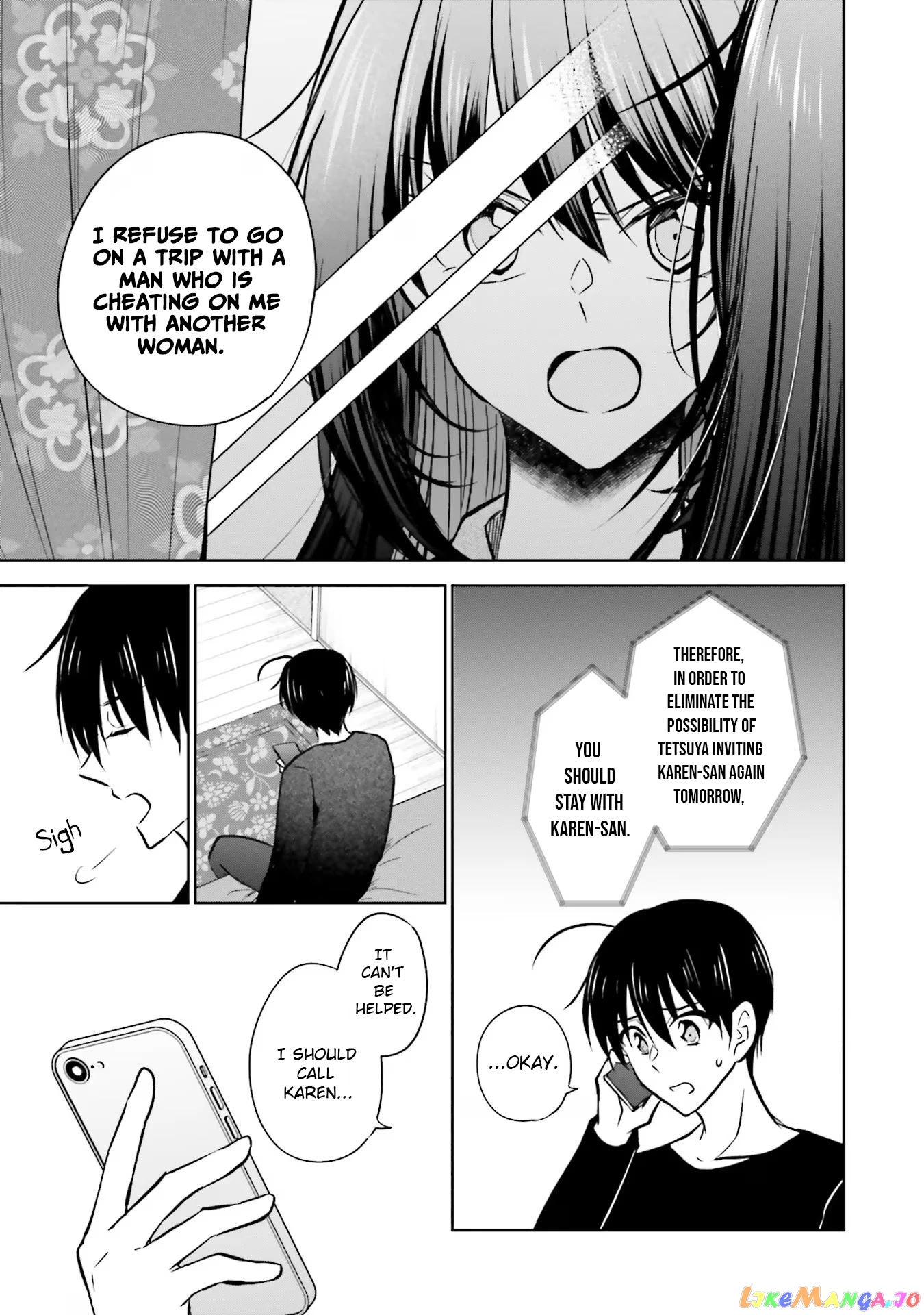 My Girlfriend Cheated on Me With a Senior, so I’m Cheating on Her With His Girlfriend chapter 8.1 - page 25