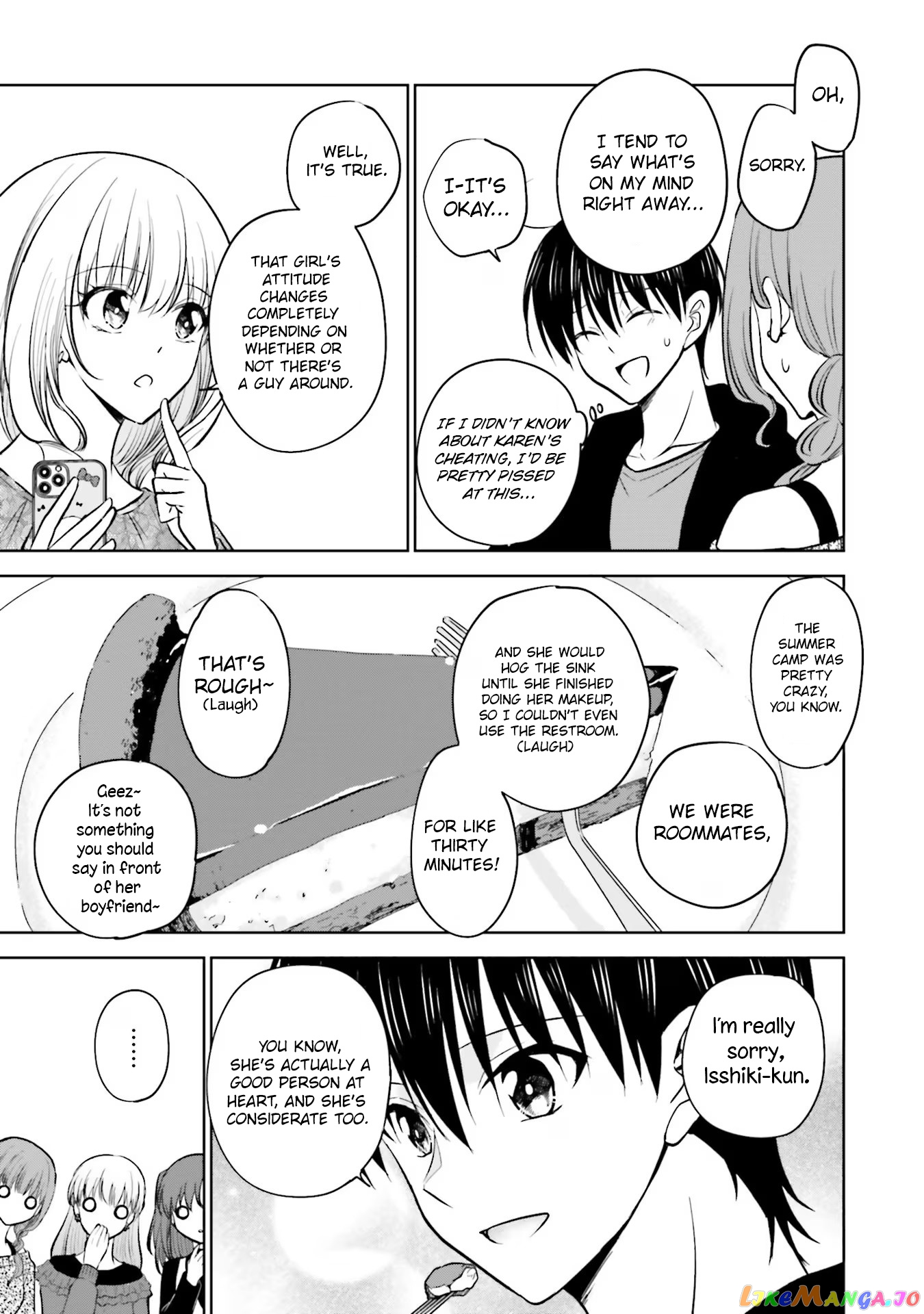 My Girlfriend Cheated on Me With a Senior, so I’m Cheating on Her With His Girlfriend chapter 9 - page 13