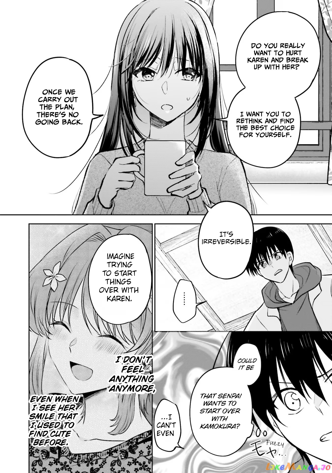 My Girlfriend Cheated on Me With a Senior, so I’m Cheating on Her With His Girlfriend chapter 9 - page 8