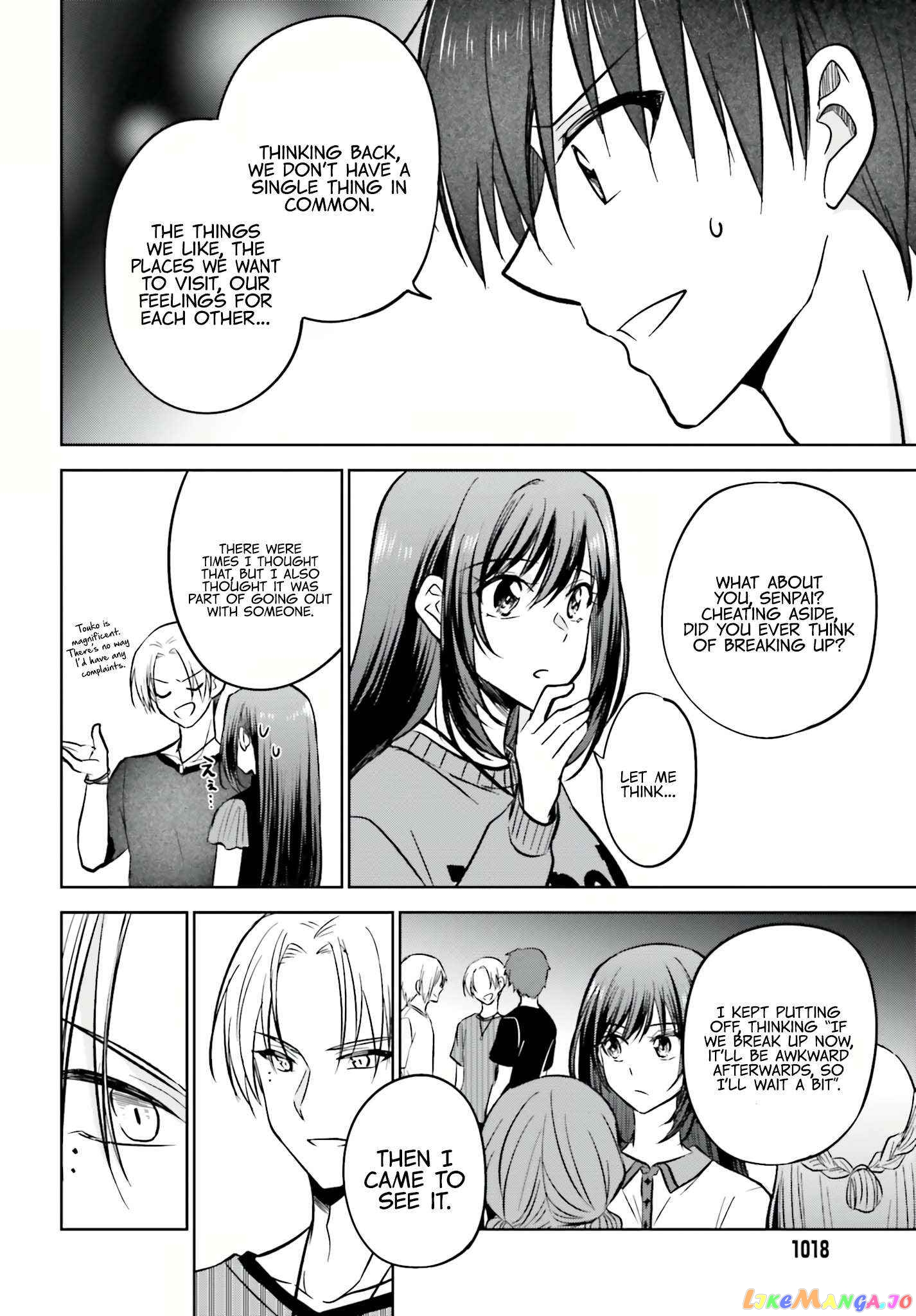 My Girlfriend Cheated on Me With a Senior, so I’m Cheating on Her With His Girlfriend chapter 10 - page 35