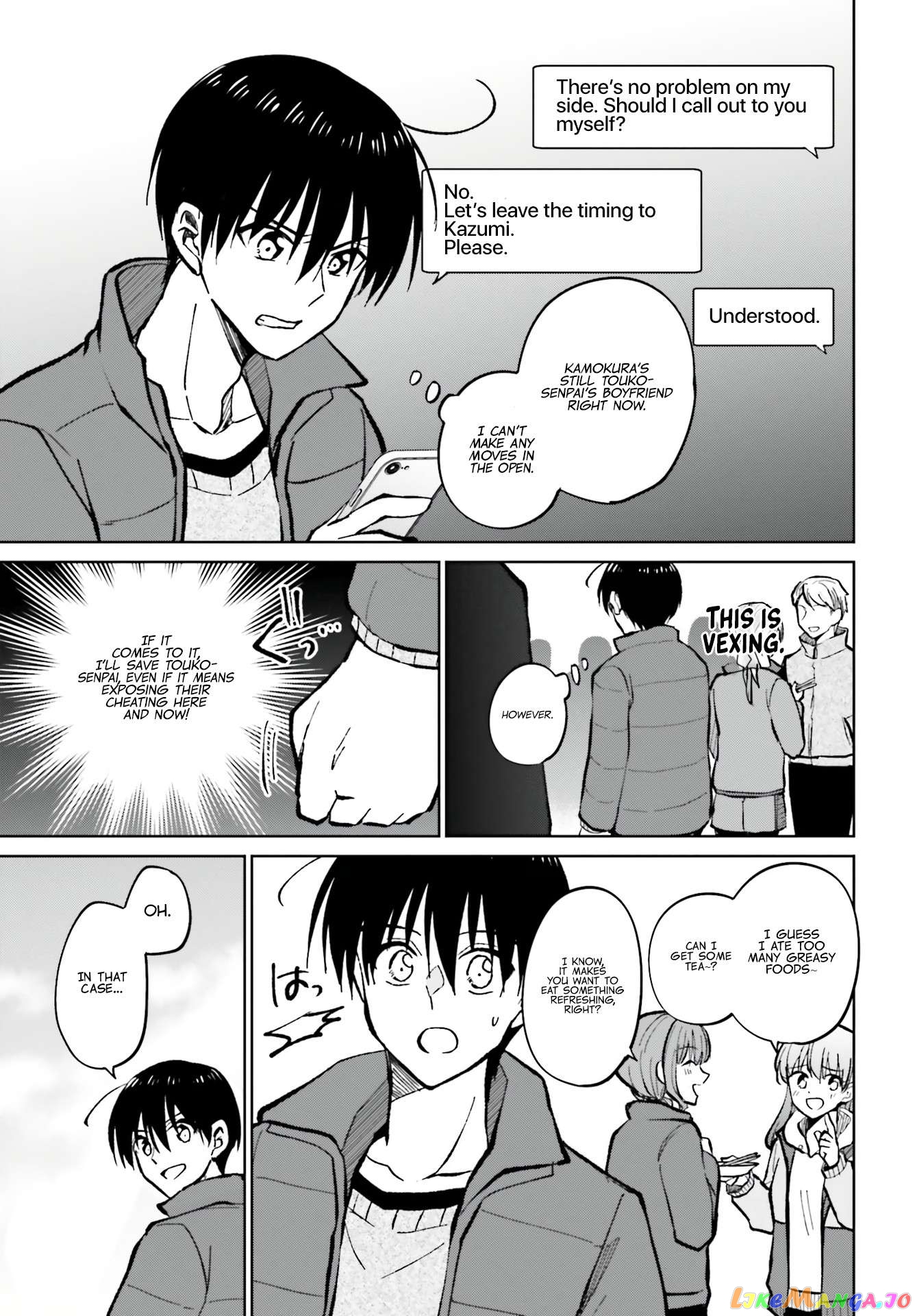 My Girlfriend Cheated on Me With a Senior, so I’m Cheating on Her With His Girlfriend chapter 12 - page 22