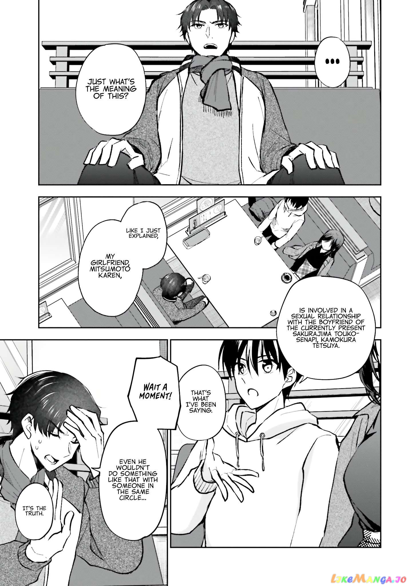 My Girlfriend Cheated on Me With a Senior, so I’m Cheating on Her With His Girlfriend chapter 14 - page 8