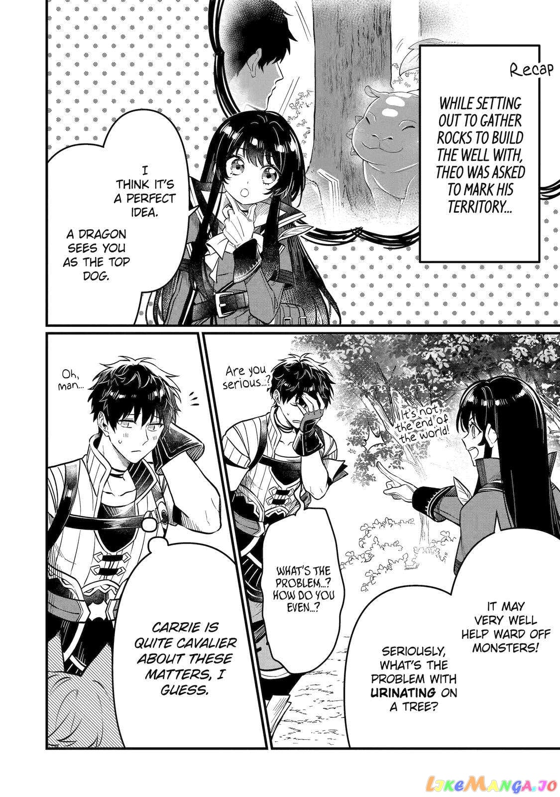 The Strange Dragon and the Former Choreman of the Heroes Party, Relaxing Slow Life on the New Continent chapter 7.5 - page 2
