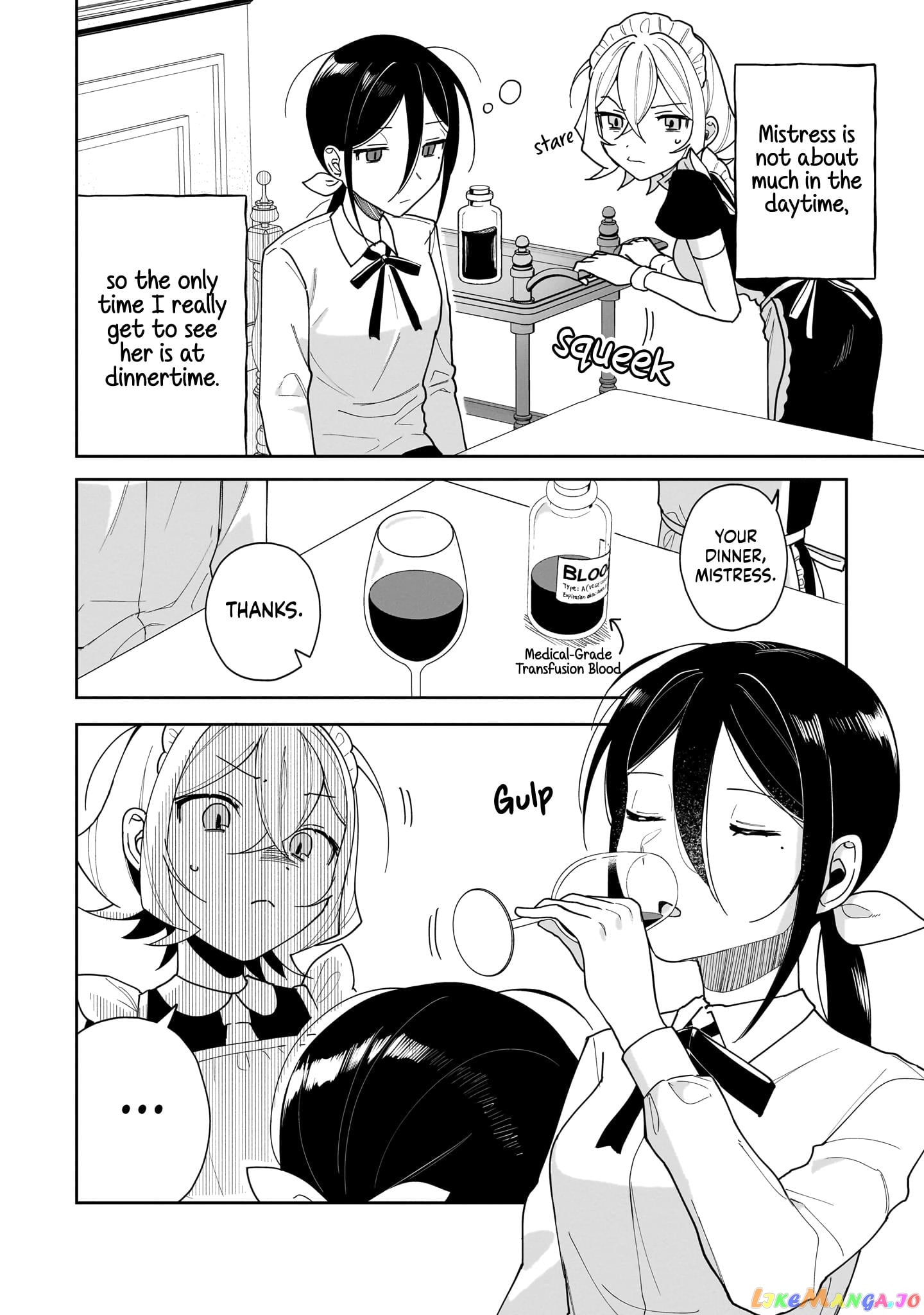 I Won’t Let Mistress Suck My Blood chapter 3 - page 4