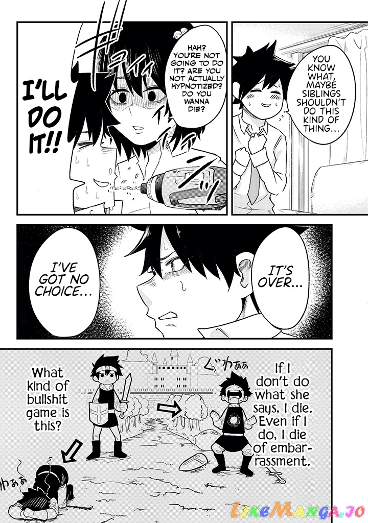 My Stepsister Who Says Go Die Go Die To Me Every Day, Tries To Hypnotize Me To Fall For Her While I Was Sleeping…! chapter 2 - page 13