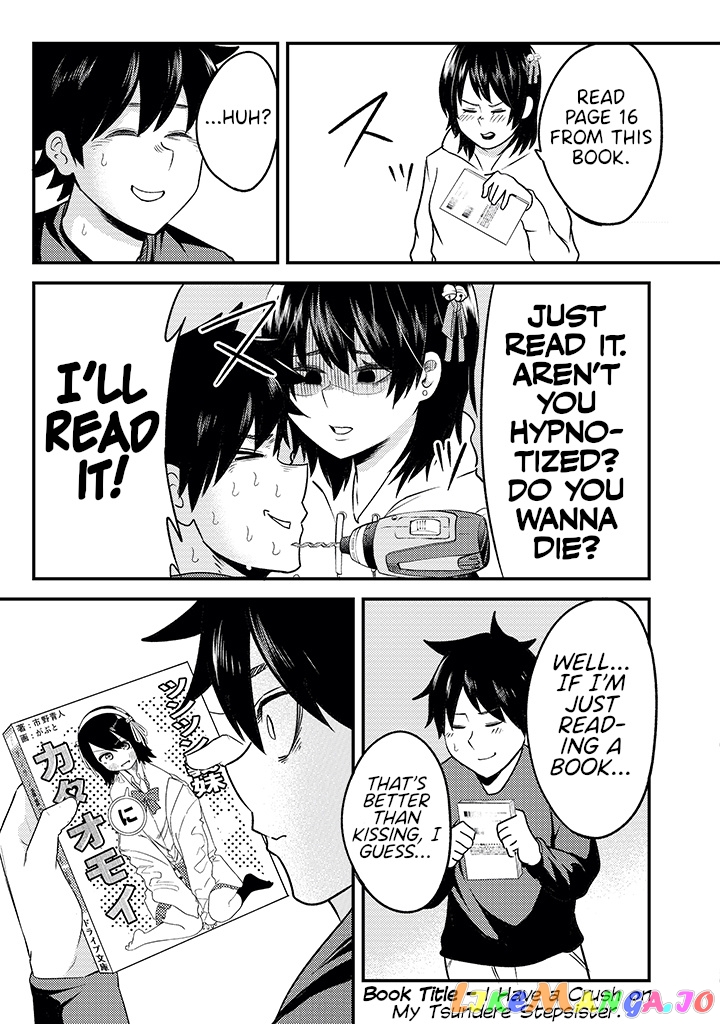 My Stepsister Who Says Go Die Go Die To Me Every Day, Tries To Hypnotize Me To Fall For Her While I Was Sleeping…! chapter 3 - page 9
