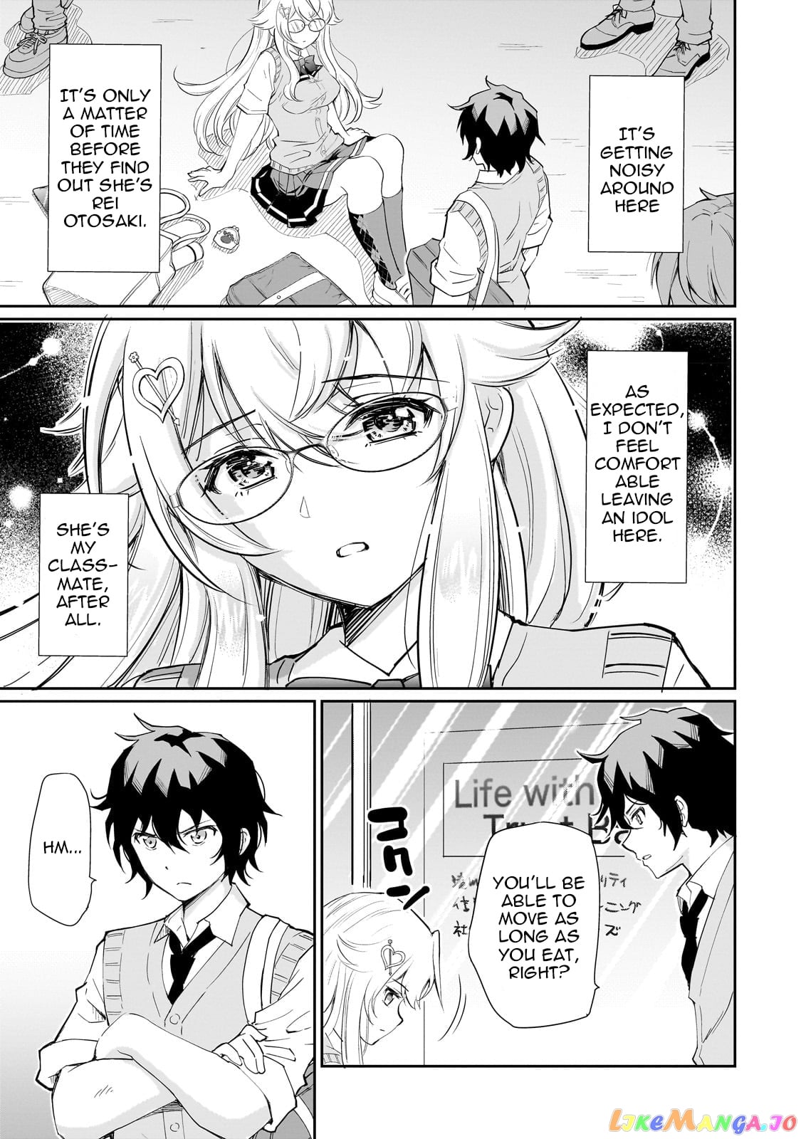 Isshou Hatarakitakunai Ore Ga Classmate No Daininki Idol Ni Natsukaretara chapter 2 - page 3