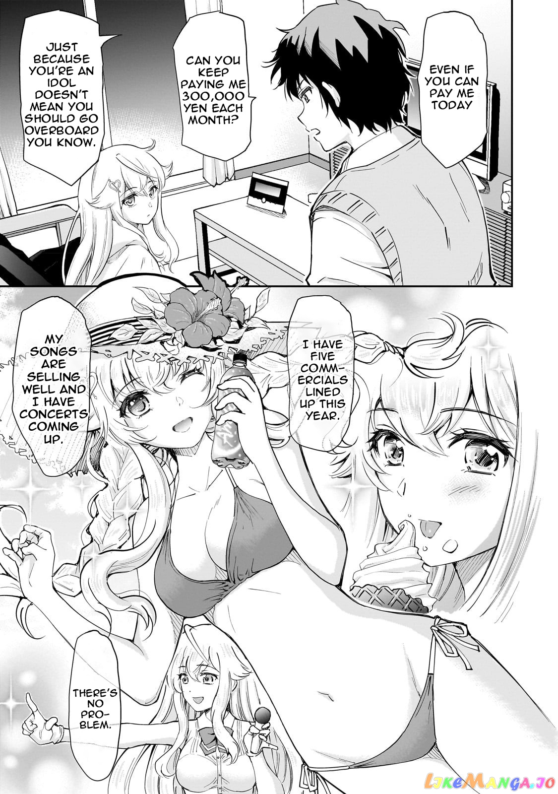 Isshou Hatarakitakunai Ore Ga Classmate No Daininki Idol Ni Natsukaretara chapter 3 - page 19
