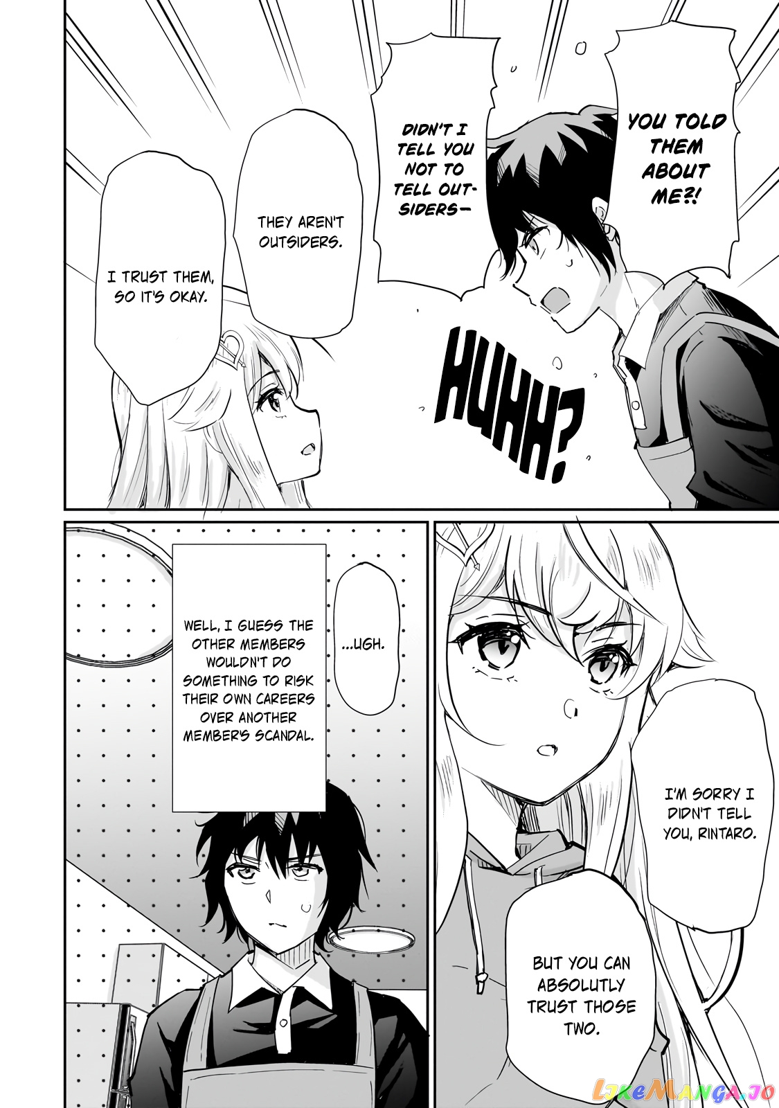 Isshou Hatarakitakunai Ore Ga Classmate No Daininki Idol Ni Natsukaretara chapter 6 - page 23