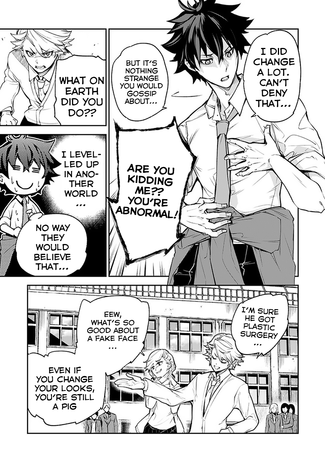 Isekai De Cheat Skill Wo Te Ni Shita Ore Wa, Genjitsu Sekai Wo Mo Musou Suru ~Level Up Wa Jinsei Wo Kaeta~ chapter 6 - page 16