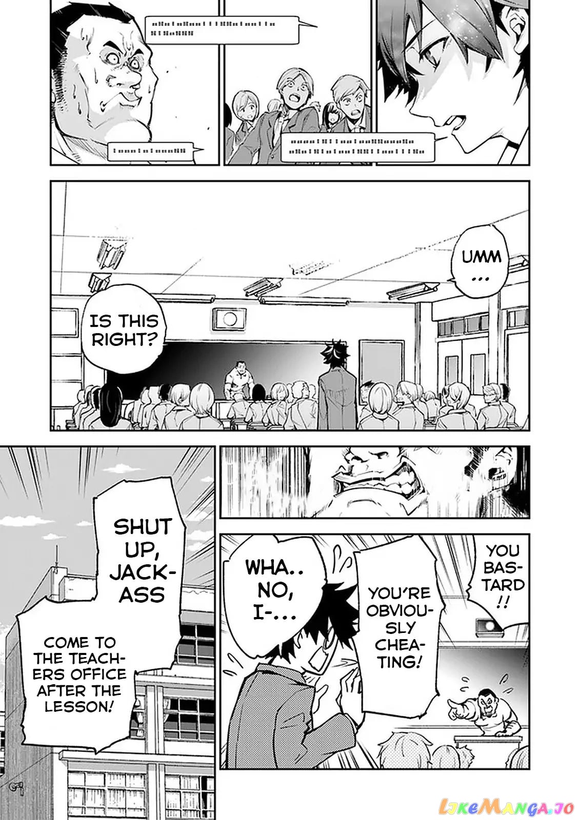 Isekai De Cheat Skill Wo Te Ni Shita Ore Wa, Genjitsu Sekai Wo Mo Musou Suru ~Level Up Wa Jinsei Wo Kaeta~ chapter 6.1 - page 10