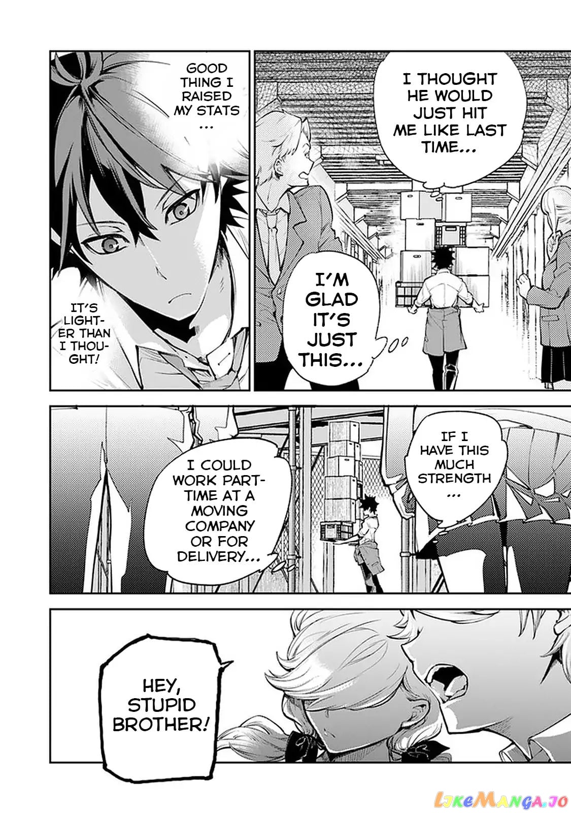 Isekai De Cheat Skill Wo Te Ni Shita Ore Wa, Genjitsu Sekai Wo Mo Musou Suru ~Level Up Wa Jinsei Wo Kaeta~ chapter 6.1 - page 13