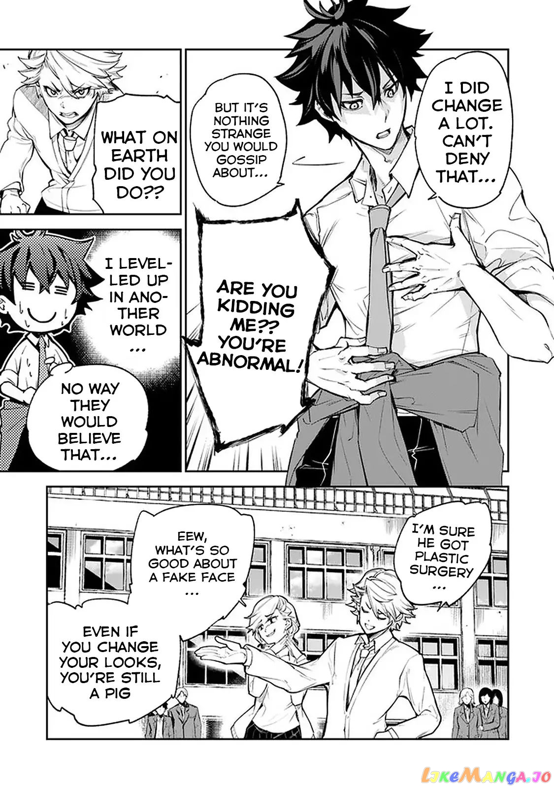 Isekai De Cheat Skill Wo Te Ni Shita Ore Wa, Genjitsu Sekai Wo Mo Musou Suru ~Level Up Wa Jinsei Wo Kaeta~ chapter 6.1 - page 16