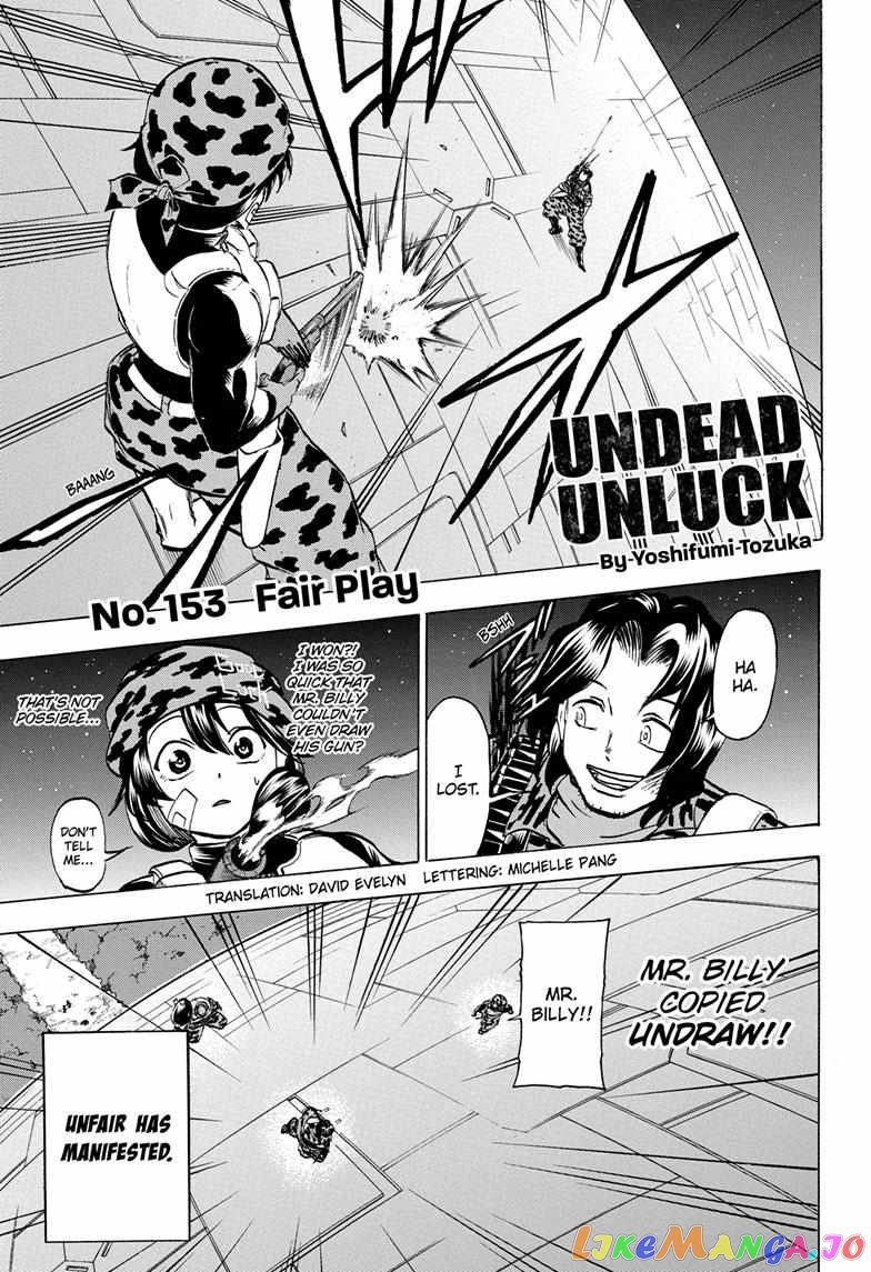 Undead + Unluck chapter 153 - page 1