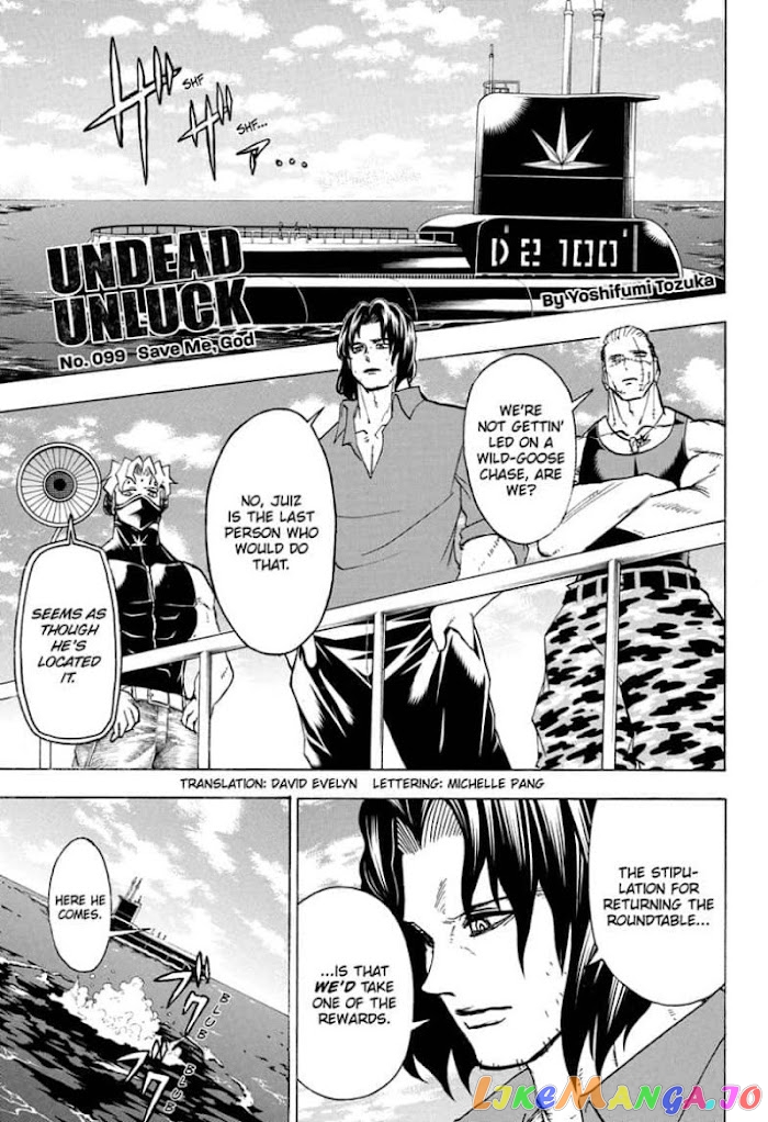 Undead + Unluck chapter 99 - page 1