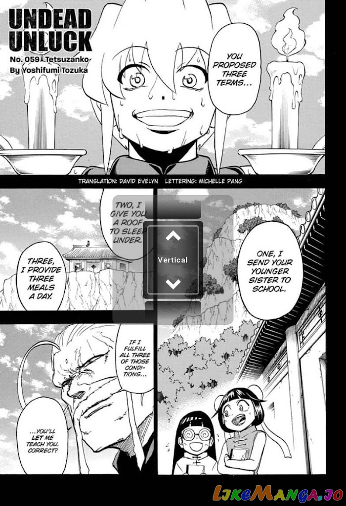 Undead + Unluck chapter 59 - page 1