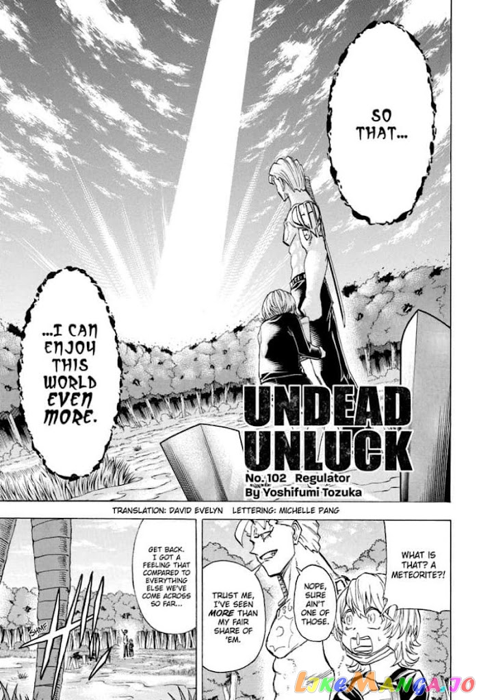 Undead + Unluck chapter 102 - page 3