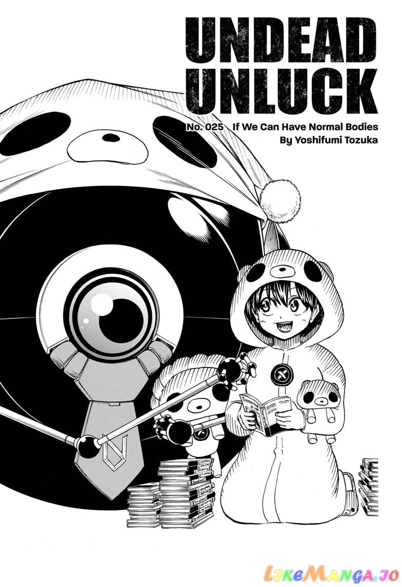 Undead + Unluck chapter 25 - page 1