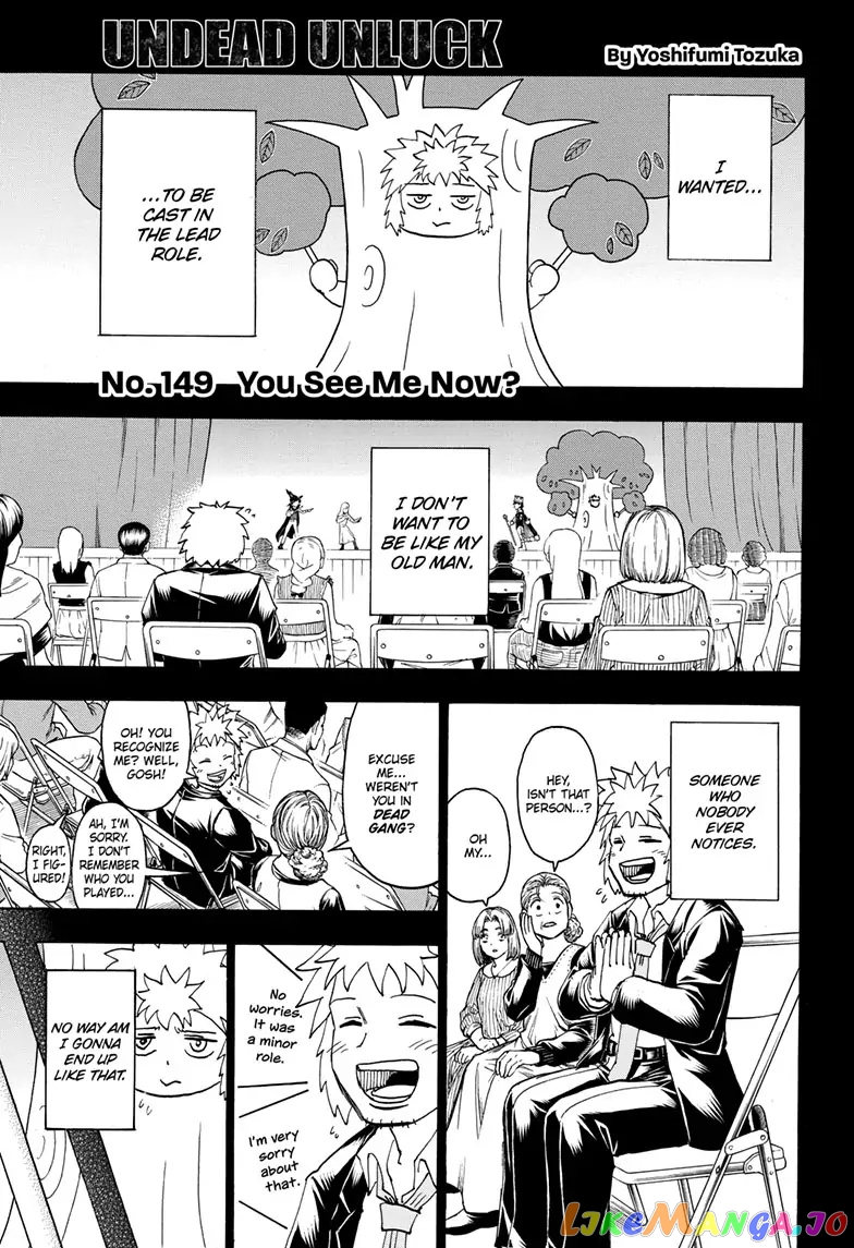 Undead + Unluck chapter 149 - page 1