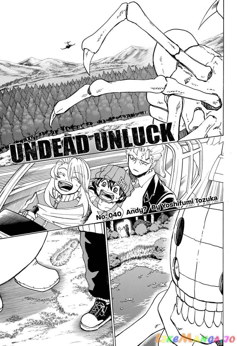 Undead + Unluck chapter 40 - page 1
