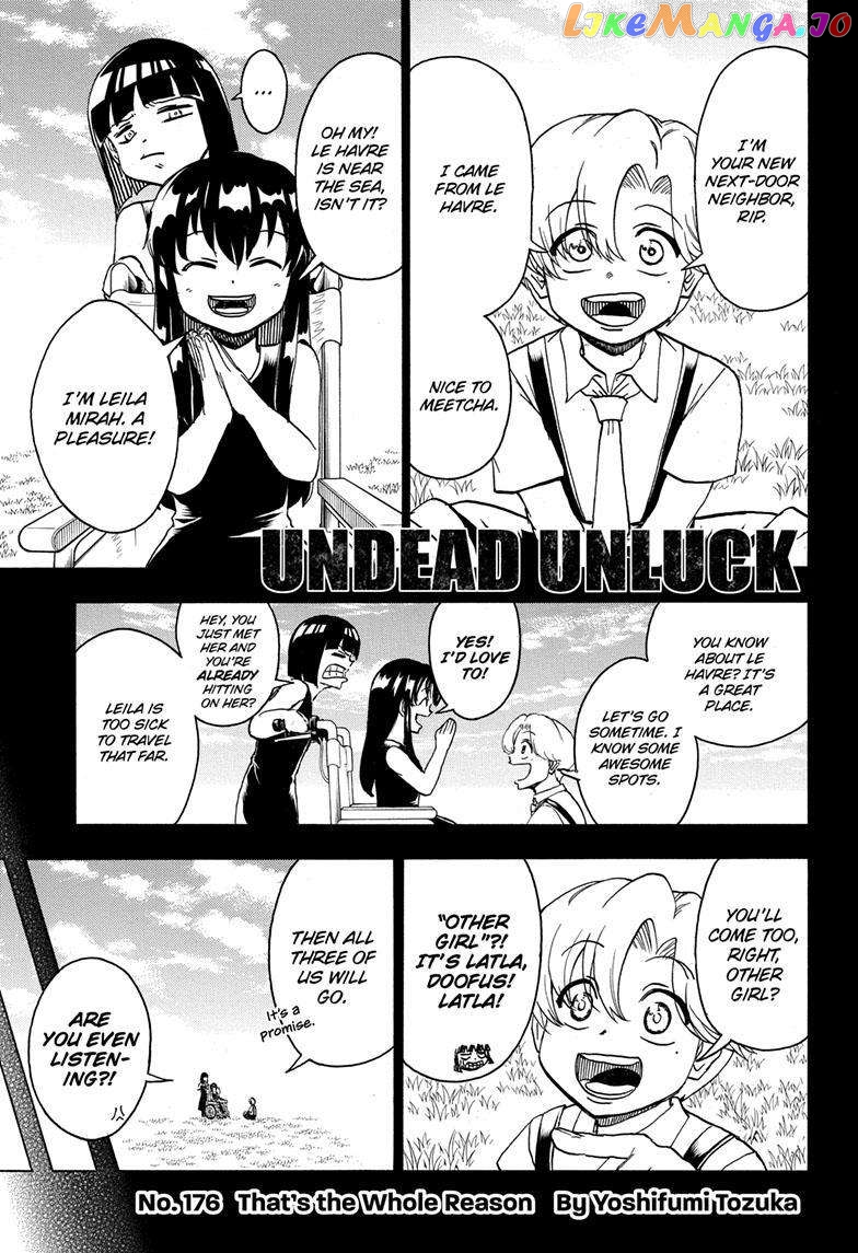 Undead + Unluck chapter 176 - page 1