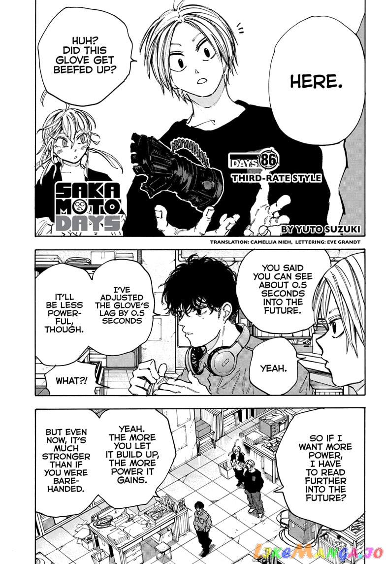 Sakamoto Days chapter 86 - page 1