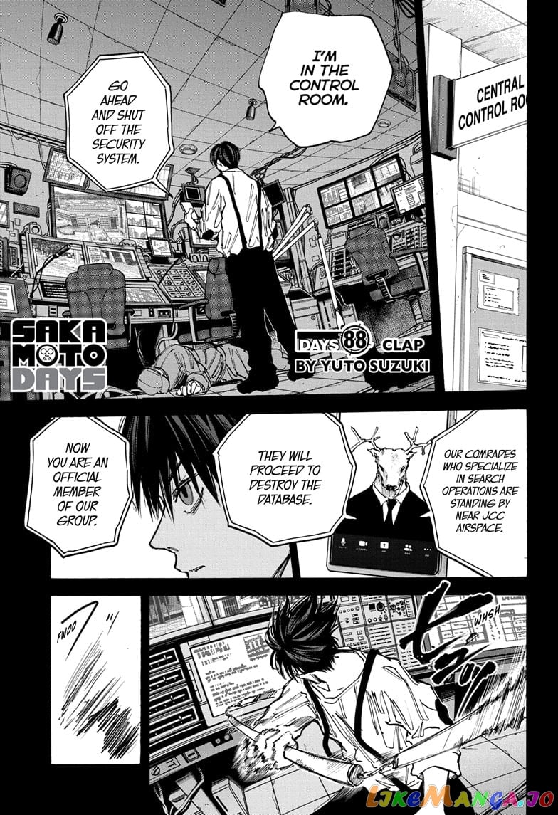 Sakamoto Days chapter 88 - page 1