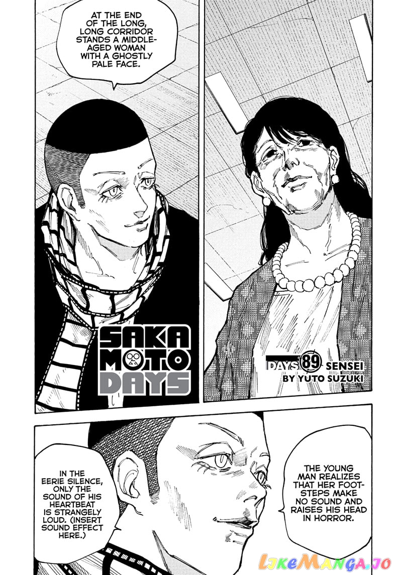 Sakamoto Days chapter 89 - page 1