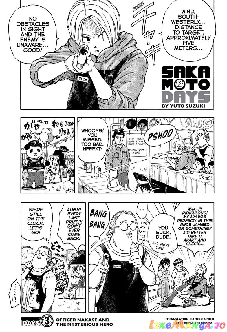 Sakamoto Days chapter 3 - page 1