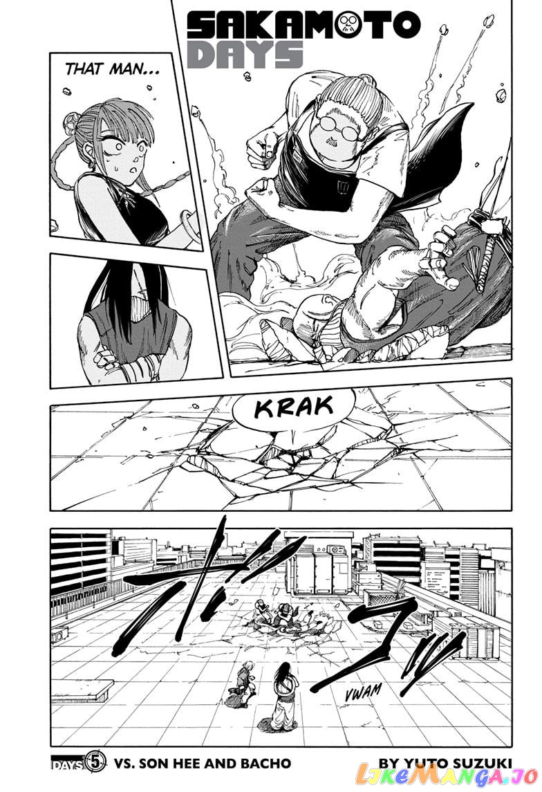 Sakamoto Days chapter 5 - page 1