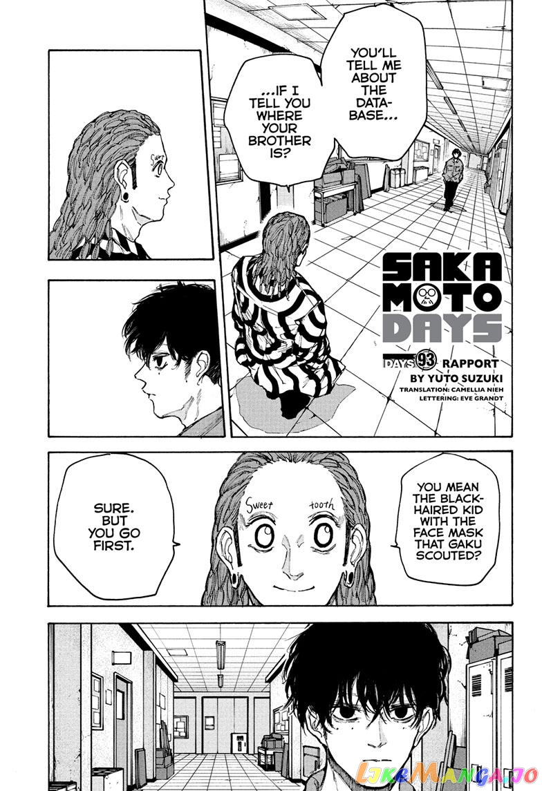 Sakamoto Days chapter 93 - page 1