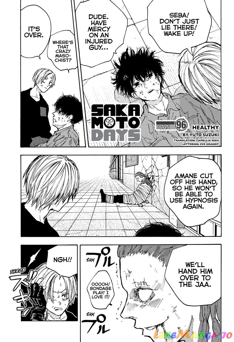 Sakamoto Days chapter 96 - page 1