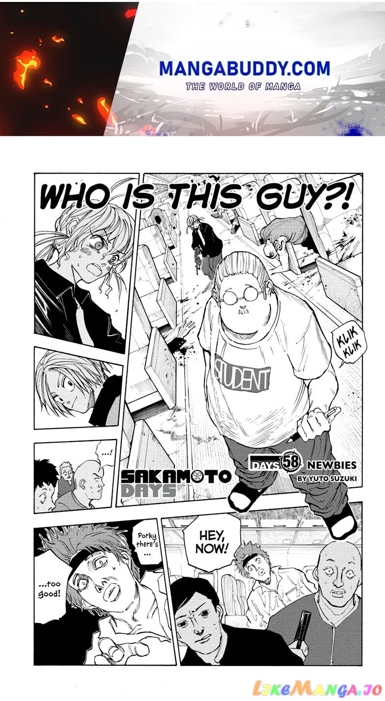 Sakamoto Days chapter 58 - page 1