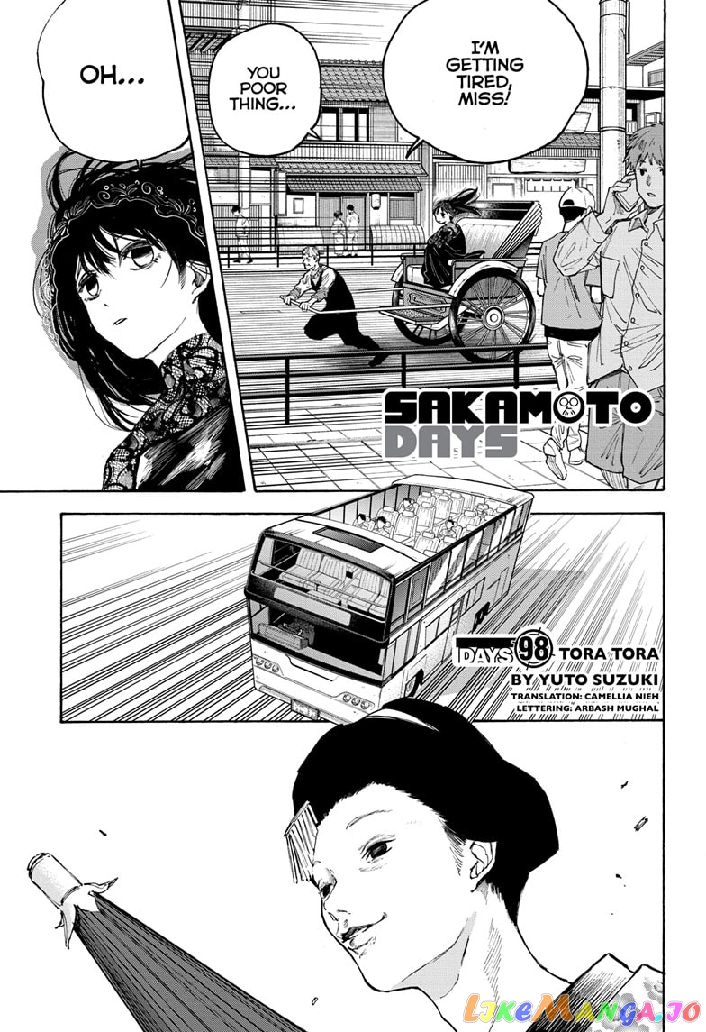 Sakamoto Days chapter 98 - page 1
