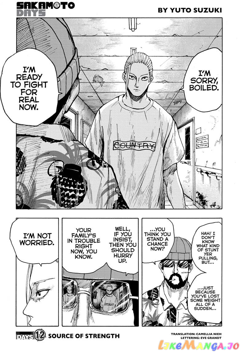 Sakamoto Days chapter 12 - page 1