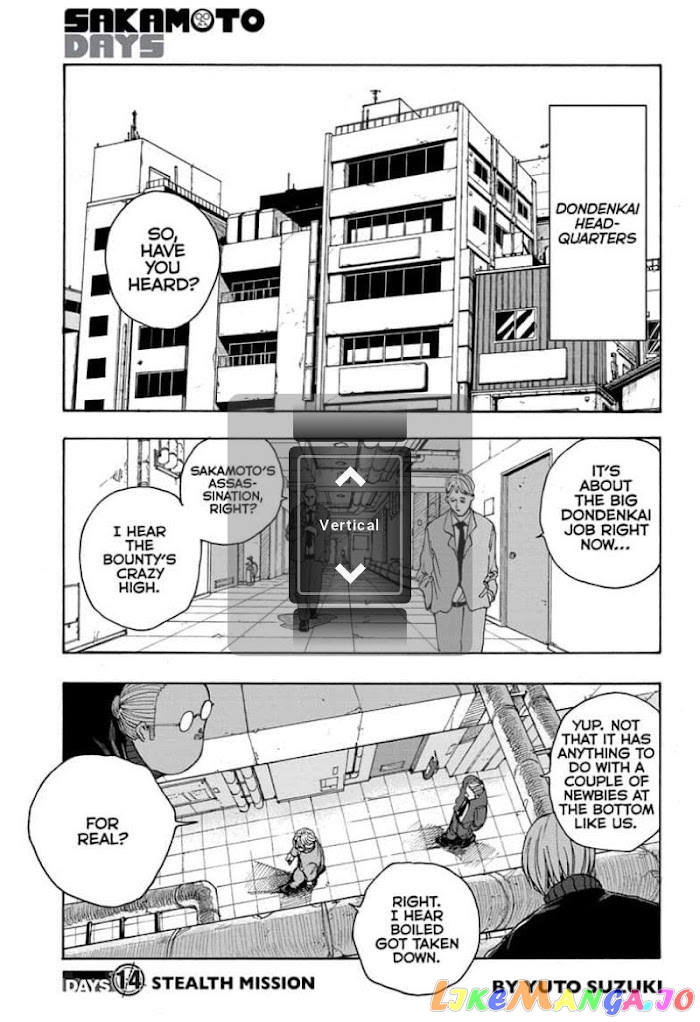 Sakamoto Days chapter 14 - page 1
